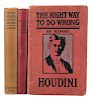 Houdini, Harry. Three Volumes by Houdini.