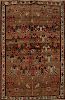 Antique Persian Gabbeh Rug Size: 3.7 x 5.6