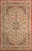 Antique Persian Wool & Silk Isfahan Rug Size: 3.6 x 5.7