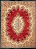 Antique Persian Kerman Lavar Rug Size:  10.3 x 13.9