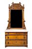 A Victorian Dresser Height 88 1/2 x width 44 x depth 21 3/4 inches.