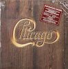 A Chicago V Sealed Promotional LP Height of frame 21 1/2 x width 17 inches.