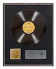 A Chicago VII Platinum Record Award Height 20 3/4 x width 16 3/4 inches (overall).