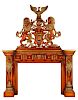 Palatial French Baroque Style Mantle Surround