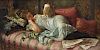 After Fabio Cipolla. Oil on Canvas. Woman Reading.