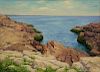 FISCHER, Anton Otto. Oil on Canvas. Coastal