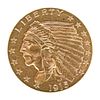 U.S. 1915 INDIAN $2.50 GOLD COIN