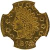 U.S. 1872 CALIFORNIA 50C GOLD COIN