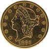 U.S. 1883-S LIBERTY $20 GOLD COIN
