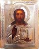 Antique Silver Russian icon of the Christ theRuler
