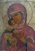 Antique 19c Russian icon of the Feodorovkaya