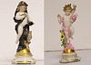 Pair of Meissen Porcelain Figures of Day&Night, Si