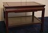 Pair of HualiWood Small Coffee Tables