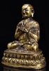 Chinese Gilt Bronze "Lama" Buddha
