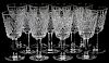 WATERFORD 'ALANA' CRYSTAL WHITE WINES SET OF 12