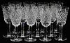 WATERFORD 'ALANA' CRYSTAL SHERRY GLASSES SET OF 12