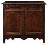 Louis XV Carved Fruitwood Cabinet