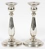 WATRUS SILVER STERLING SILVER CANDLE STICKS