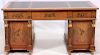 FRENCH EMPIRE STYLE MAHOGANY DESK & CHAIR