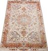 PERSIAN SILK AND WOOL BLEND RUG