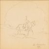 Edward Borein | Horse and Rider