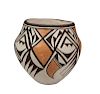Lucy Lewis | Acoma Bowl with Geometric Patterns