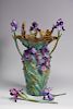 William Ravencroft Sharles | Fallen Iris Bouquet Vase