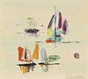 Emil J. Bisttram | Colored Sails