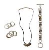 Somers Randolph | Lot of 8: Bracelet, Necklace and 6 Rings