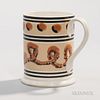 Creamware Quart Mug
