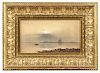 Charles Henry Gifford (Massachusetts, 1839-1904)      Sunset Over New Bedford Harbor