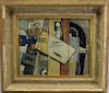 Signed, Mid 20th C. Cubist Abstract
