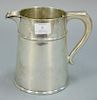 Gorham sterling silver 4 1/2 pint water pitcher. ht. 7 1/4in, 18.92 t oz.