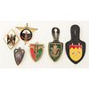 Lot of Contemporary French and German Insignia