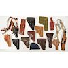 Lot of Nineteen Holsters