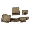 Middle Eastern Tacked Leather Belt And Cartridge Boxes