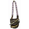 Leather Hunting Bag with Beaded Sling
