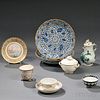 Seven Pieces of Ceramic Tableware