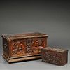 Two Carved Boxes