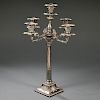 Mappin & Webb Silver-plated Five-light Convertible Candelabra