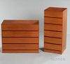 Two Worts Mobler Chests of Drawers