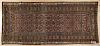 Northwestern Persian carpet, early 20th c., 16' x 7'.