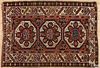 Caucasian carpet, ca. 1910, 5'2'' x 3'7''.