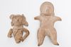 Pre-Columbian-Style Pottery Figures, Group of 2
