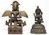 Indian/ Hindu Cast Metal Deity Figurines