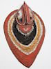 Vintage Pacific Island Woven Grass Bird Mask