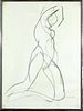 Anne Ford (20th C.)- Lithograph of Female Nude