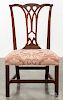 Pennsylvania Chippendale mahogany side chair, ca. 1780.