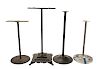 Lot of Four Gumball Machine Stands. 