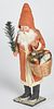 German painted composition Belsnickle Santa